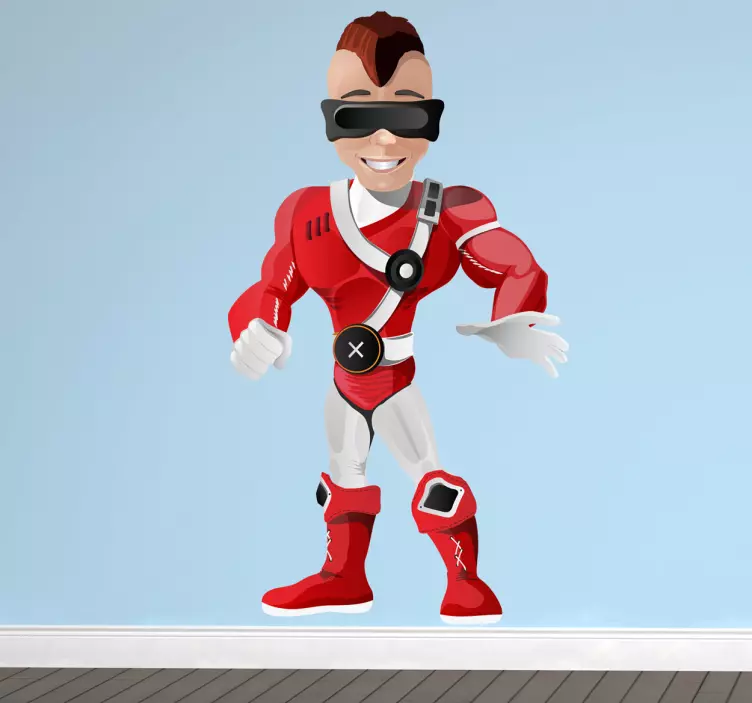 Nalepka heroja nadčloveškega vida - TenStickers