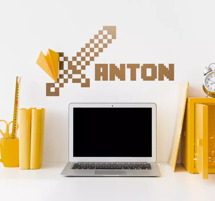 Nalepka igre za prilagodljivo igranje minecraft - TenStickers