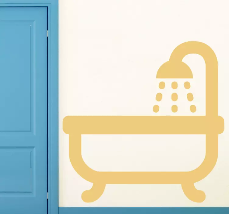 Nalepka ikone za kopalnico - TenStickers