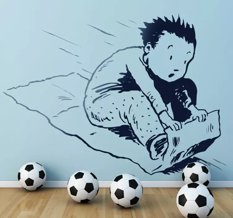 Nalepka iz kartonske sani za otroke - TenStickers