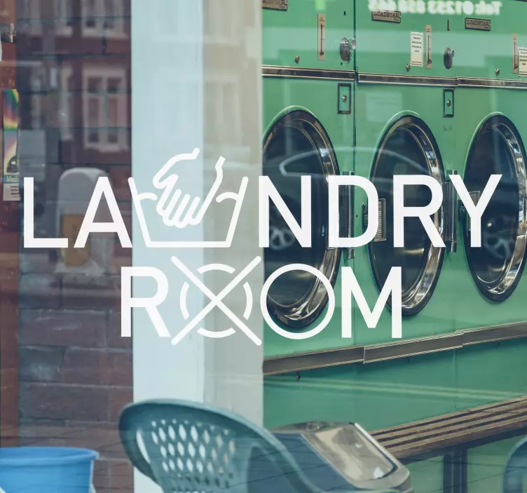 Nalepka na izložbi pralnice - TenStickers