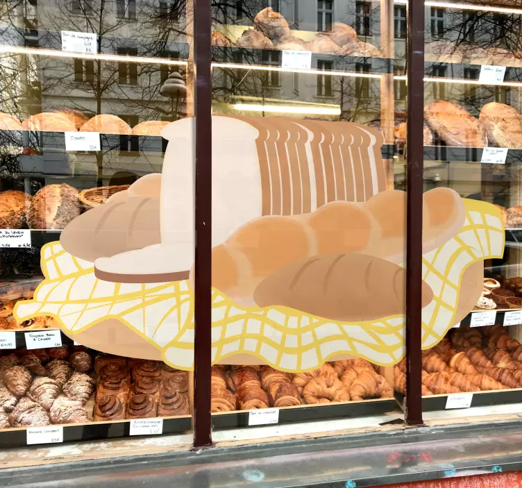 Nalepka košare za kruh - TenStickers