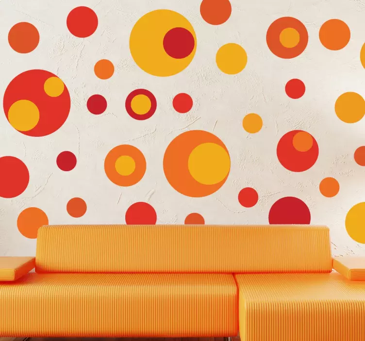 Nalepka krožnih tonov - TenStickers