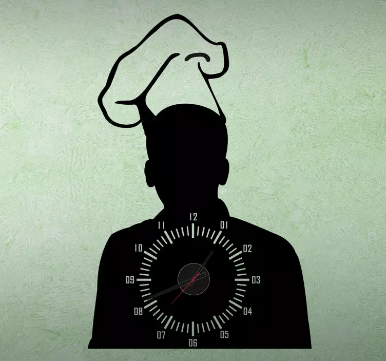 Nalepka za kuharsko uro za kuhinje - TenStickers