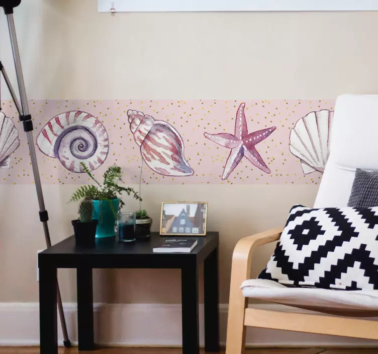 Nalepka za mejo morskega življenja - TenStickers