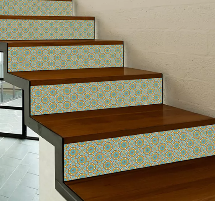 Nalepka obrisa na steni na lestvici - TenStickers