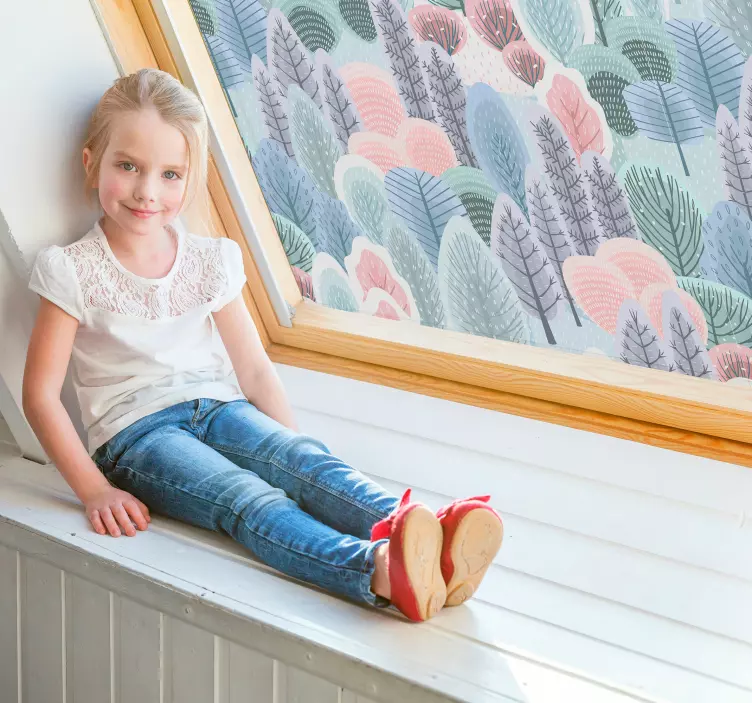 Nalepka okenskega cvetja - TenStickers