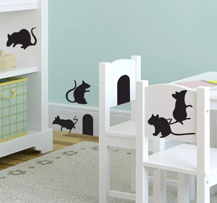 Nalepka nalepke na nalepki nalepke z miško - TenStickers