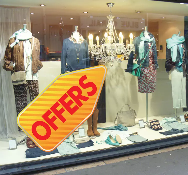 Nalepka nalepke z rumeno puščico - TenStickers