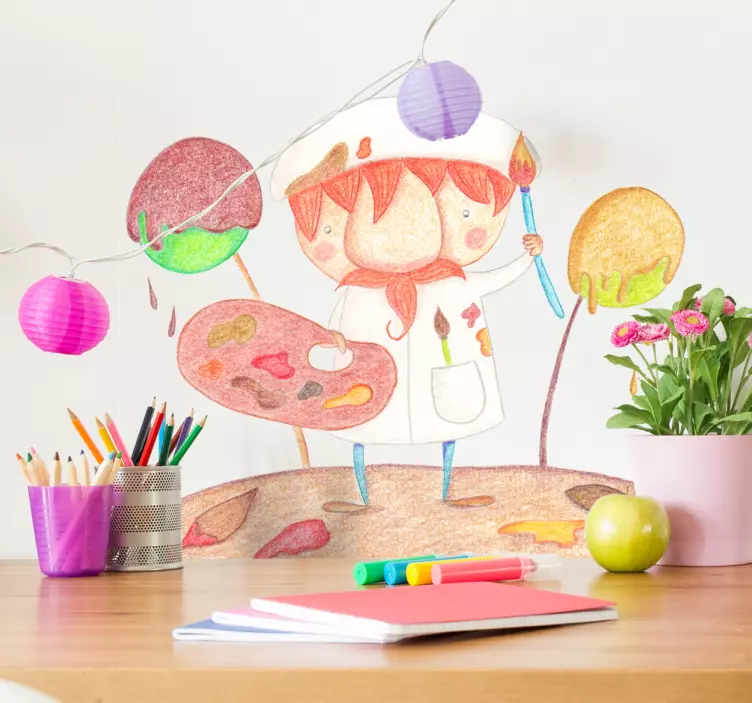 Nalepka nered umetniških otrok - TenStickers