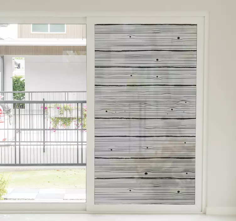 Nalepka za okno iz lesa - TenStickers