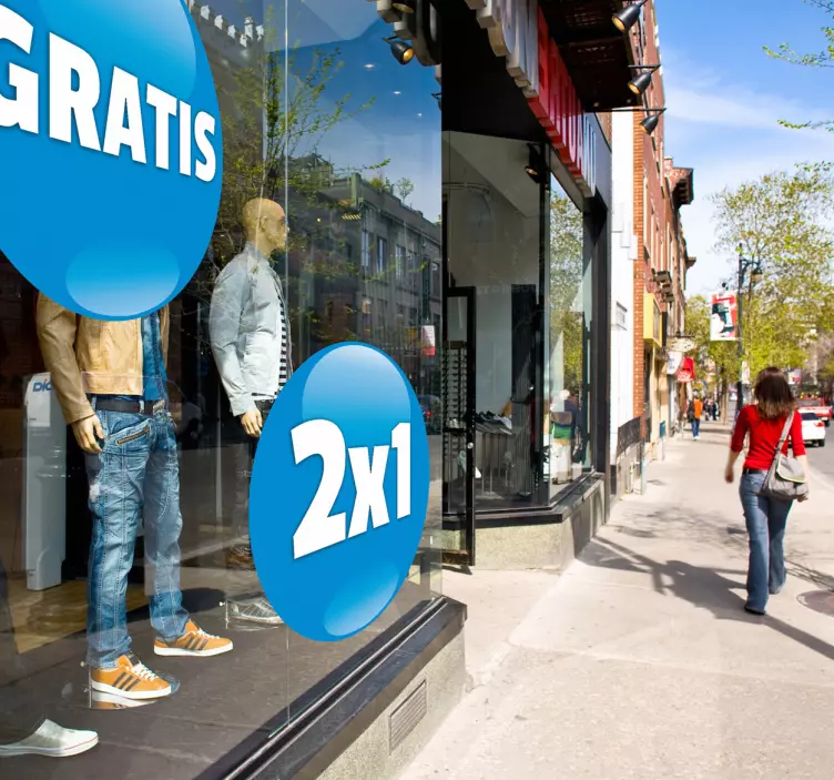 Nalepka okroglega okna po meri - TenStickers