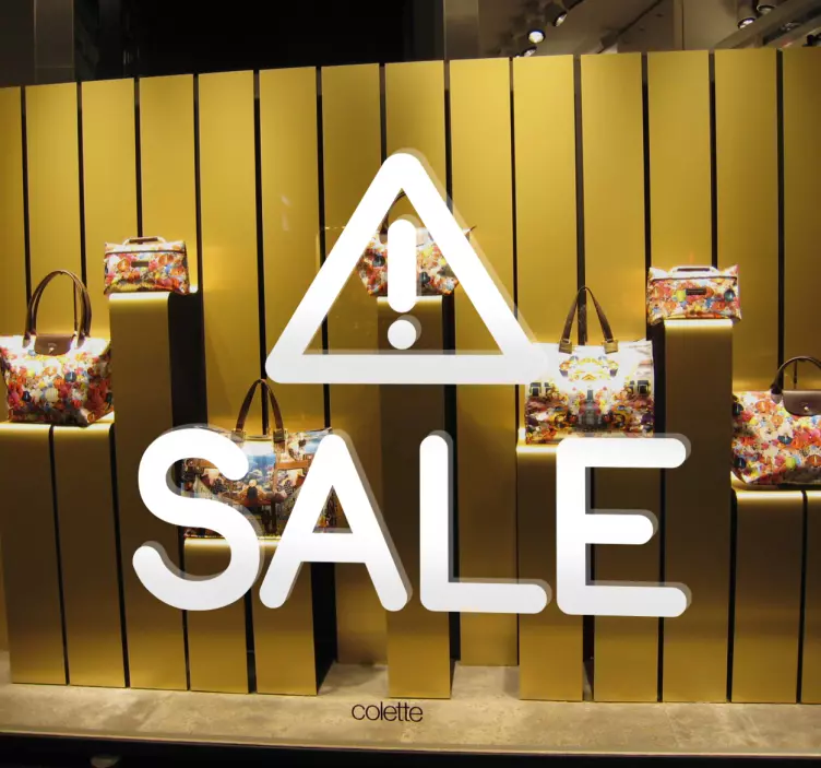 Nalepka opozorilo uk - TenStickers