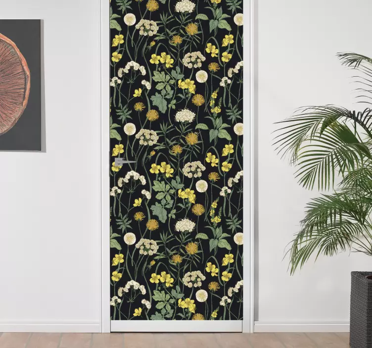 Nalepka pohištva s cvetličnim vzorcem - TenStickers