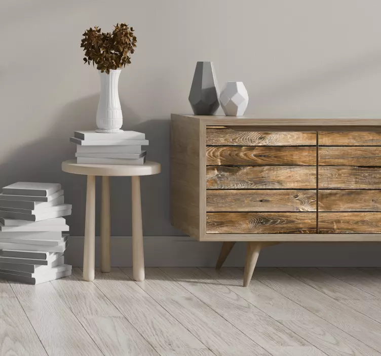 Nalepka pohištva vintage vzorcev lesa - TenStickers