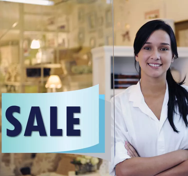 Nalepka ponudbe kupona za prodajo - TenStickers