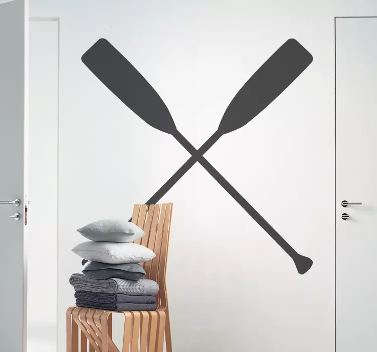 Nalepka prekrižane rude - TenStickers