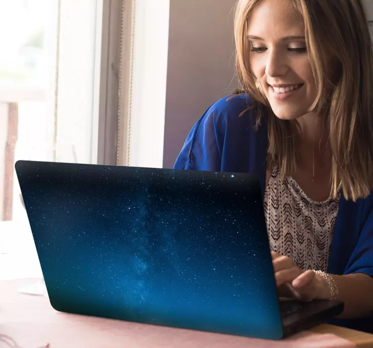 Nalepka prenosnika nebula - TenStickers