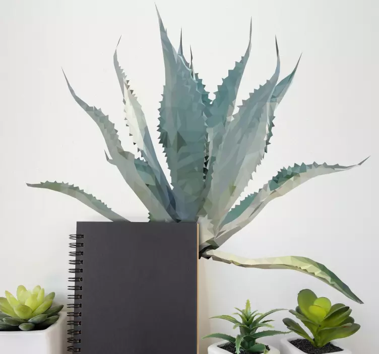 Nalepka rastlin agave - TenStickers