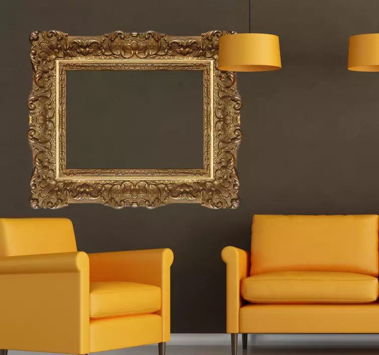 Nalepka renesančnega okvirja - TenStickers