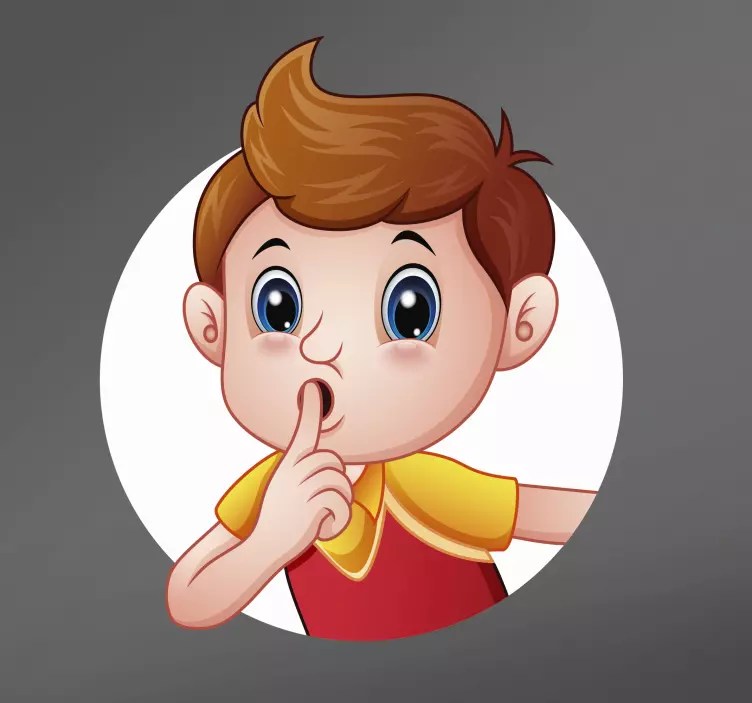 Nalepka smernic za ravnanje v razredu - TenStickers