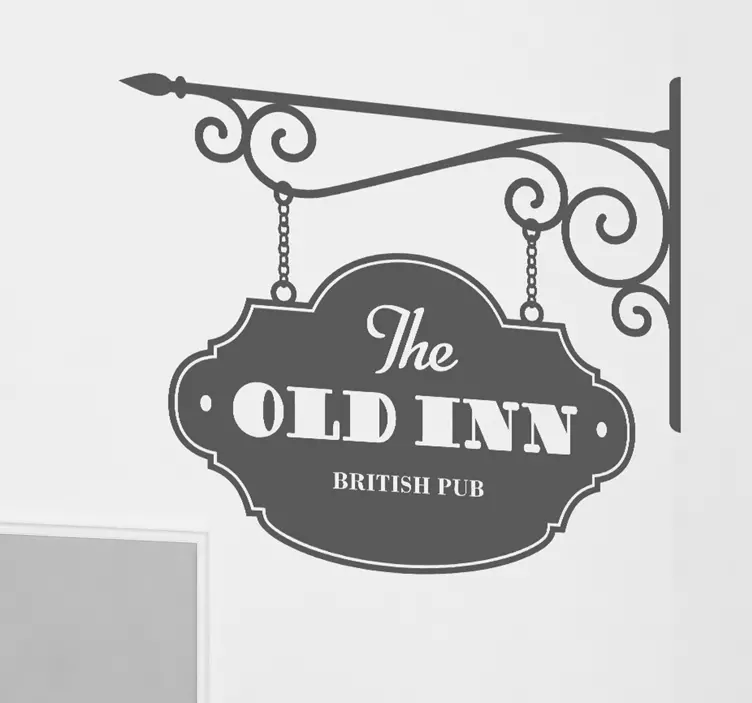 Nalepka stare gostilne - TenStickers