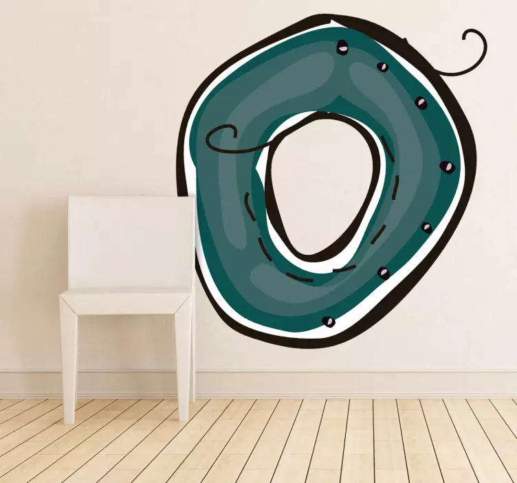 Nalepka številka 0 - TenStickers