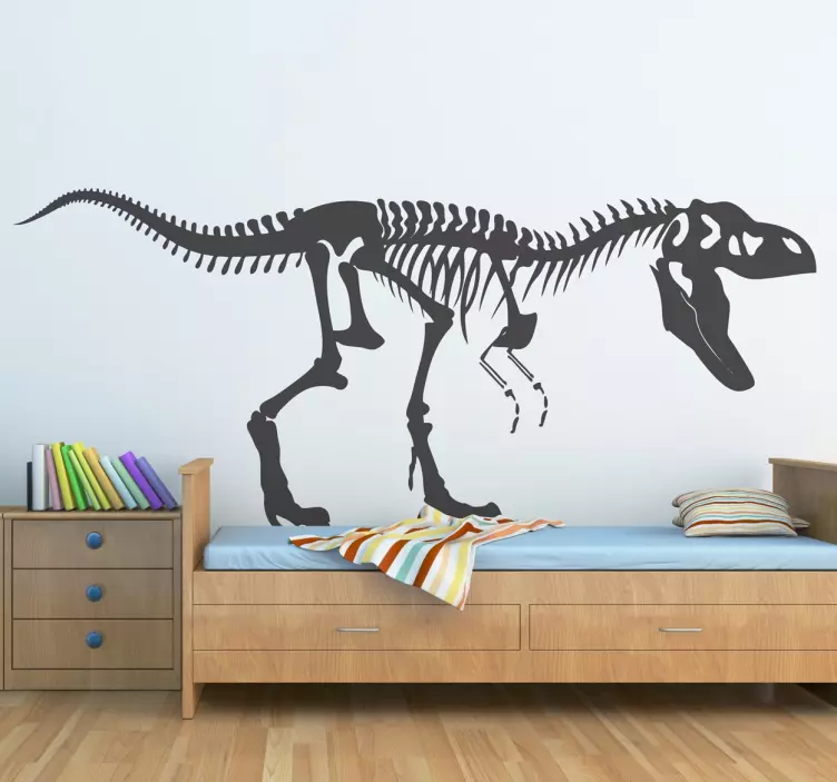 Nalepka t-rex skelet - TenStickers