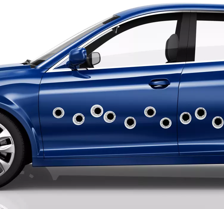 Nalepka vozila za luknje - TenStickers