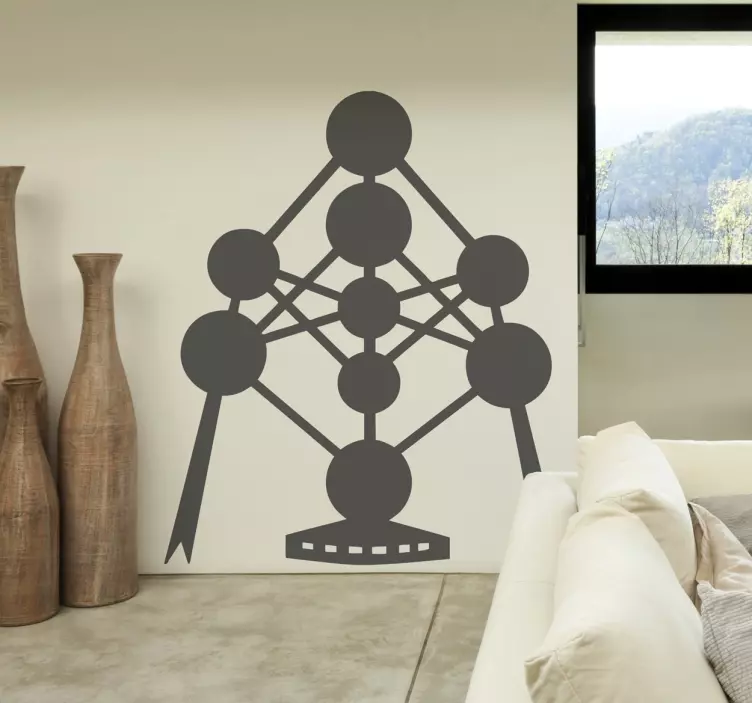 Nalepka z brusilnimi atomi - TenStickers