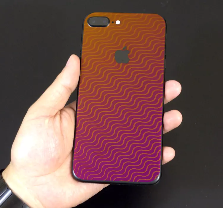 Nalepka z linijo degradiranega vzorca - TenStickers