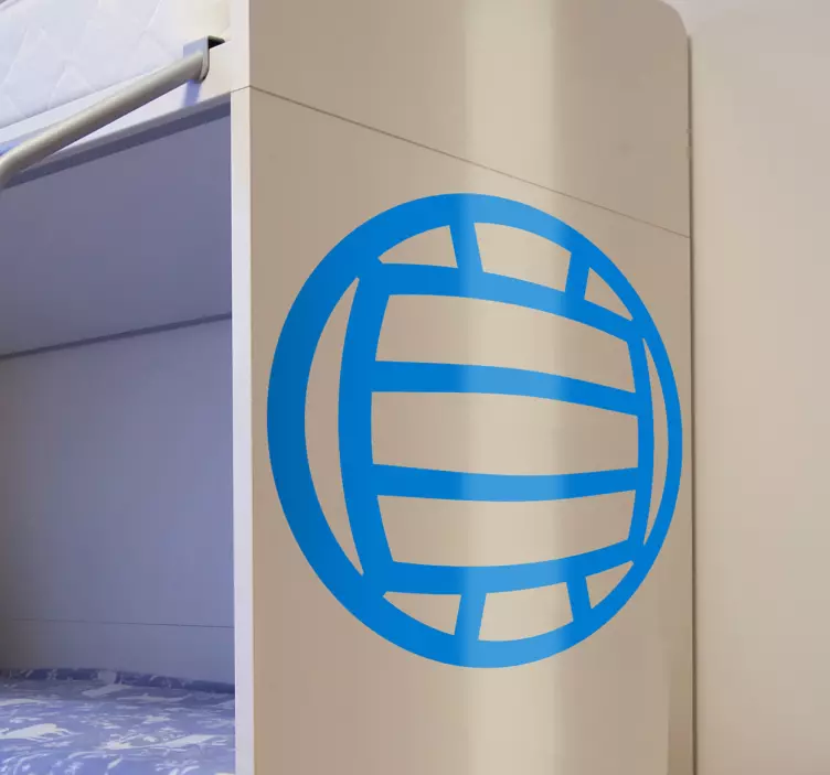 Nalepka z žogo za odbojko - TenStickers