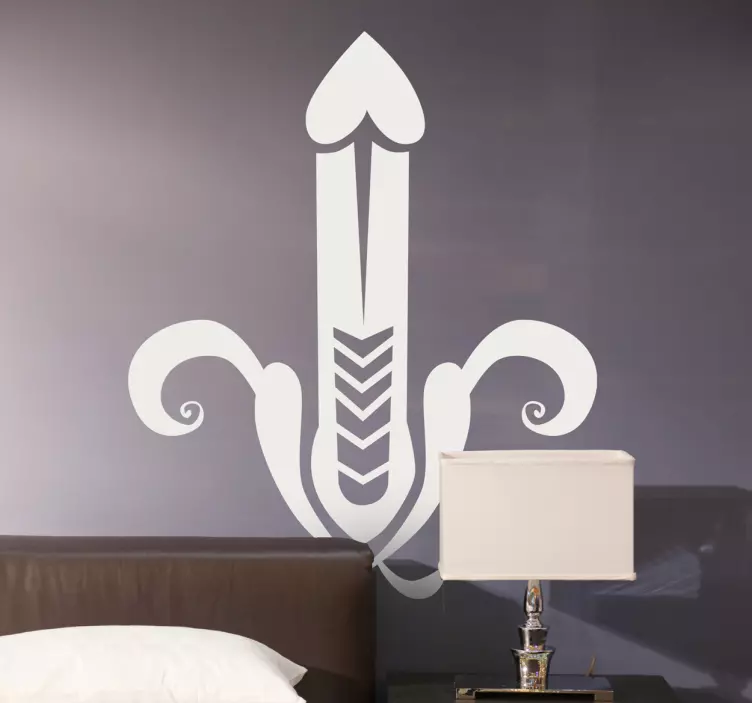 Nalepka za abstraktni penis - TenStickers