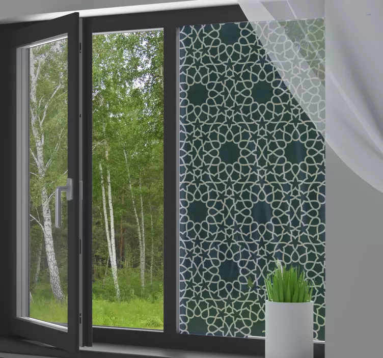 Nalepka arabskega prosojnega okna - TenStickers