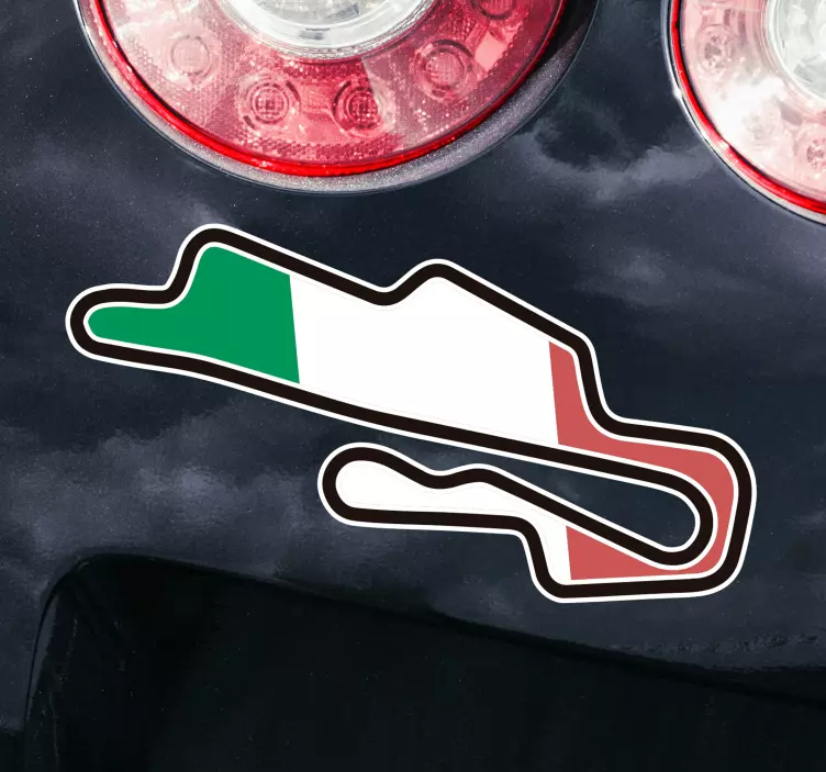 Nalepka za avtomobile mugello - TenStickers