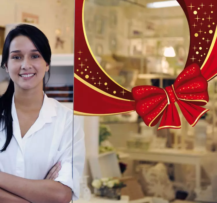 Nalepka za božični trak - TenStickers