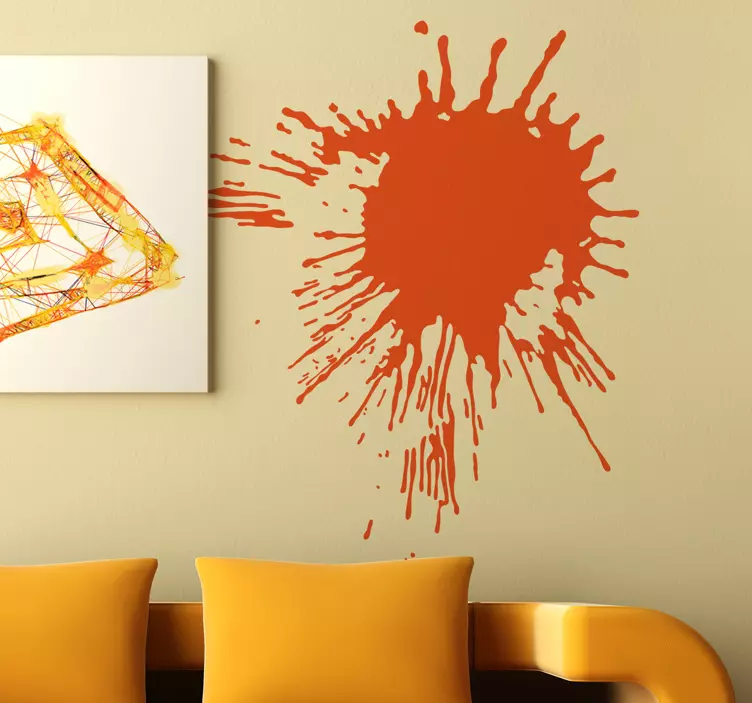 Nalepka za brizganje barve - TenStickers