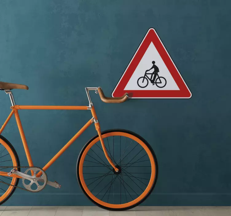 Nalepka za cestne znake za kolesarje - TenStickers