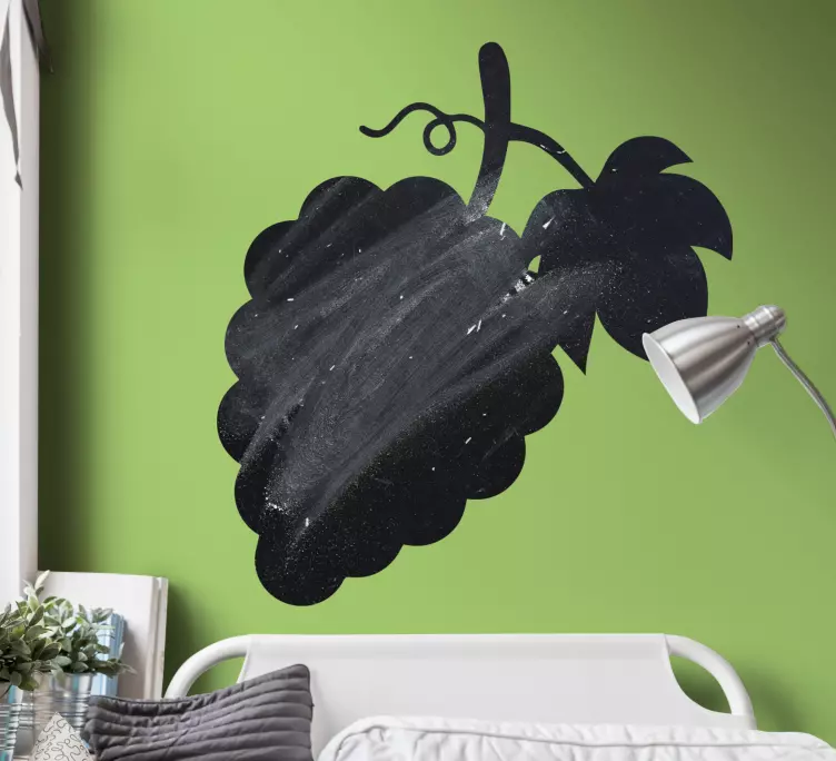 Grozdje čudovit dizajn napišite na nalepki - TenStickers