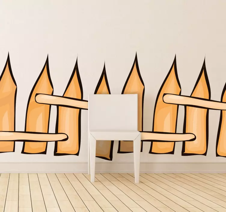 Nalepka za majhne ograje za otroke - TenStickers