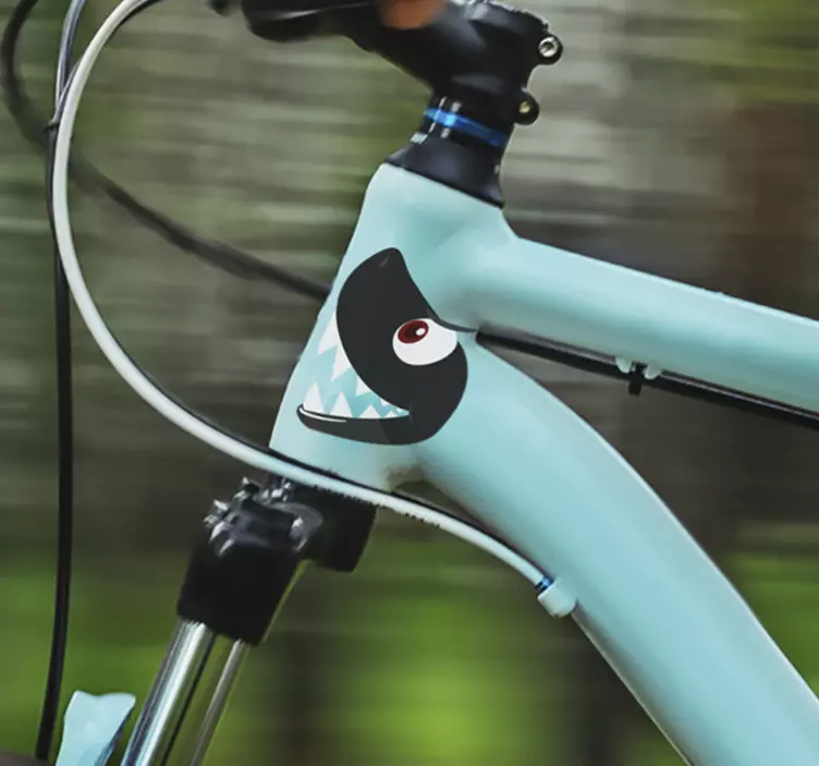 Nalepka za obraz morskega psa z vinilom - TenStickers