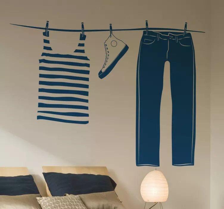 Nalepka za okrasne linije oblačil - TenStickers