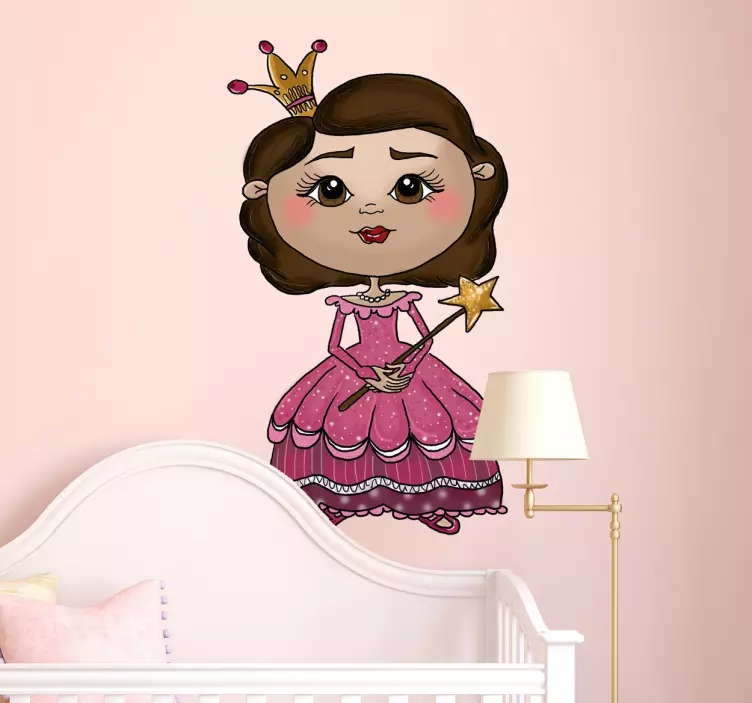 Nalepka za otroke majhne princese - TenStickers