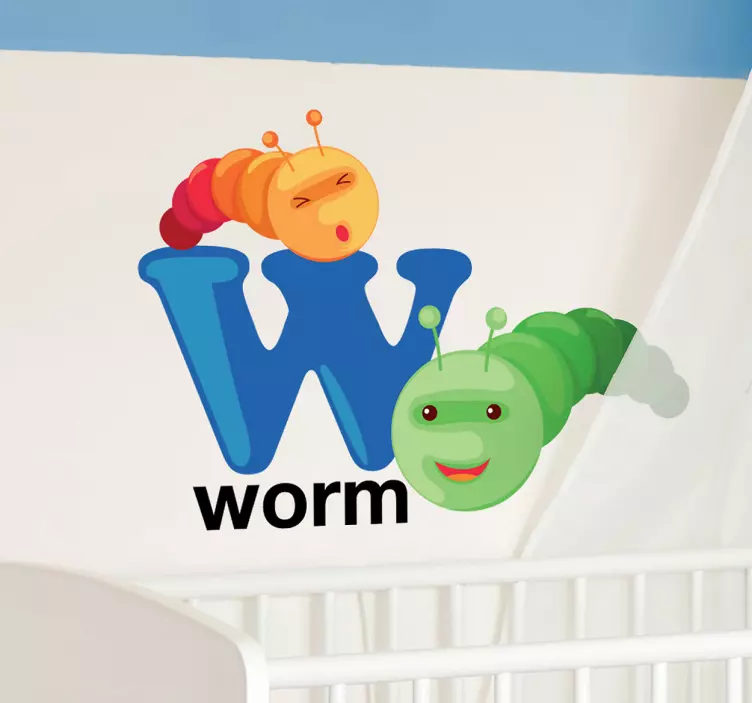 Nalepka za otroke s črkami - TenStickers