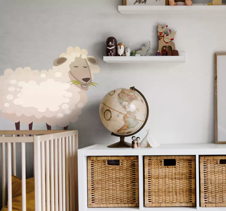 Nalepka za steno slovenske ovčjereje - TenStickers