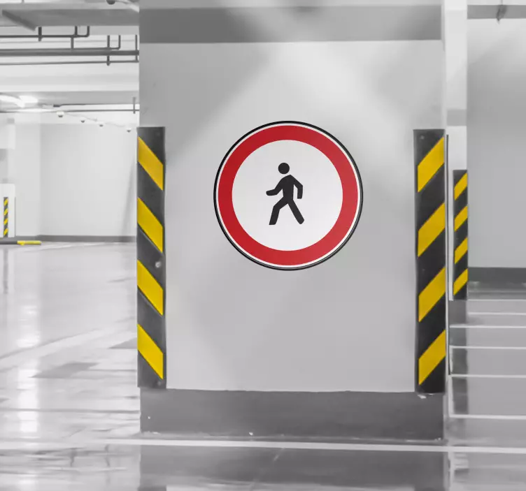 Nalepka za pešce - TenStickers