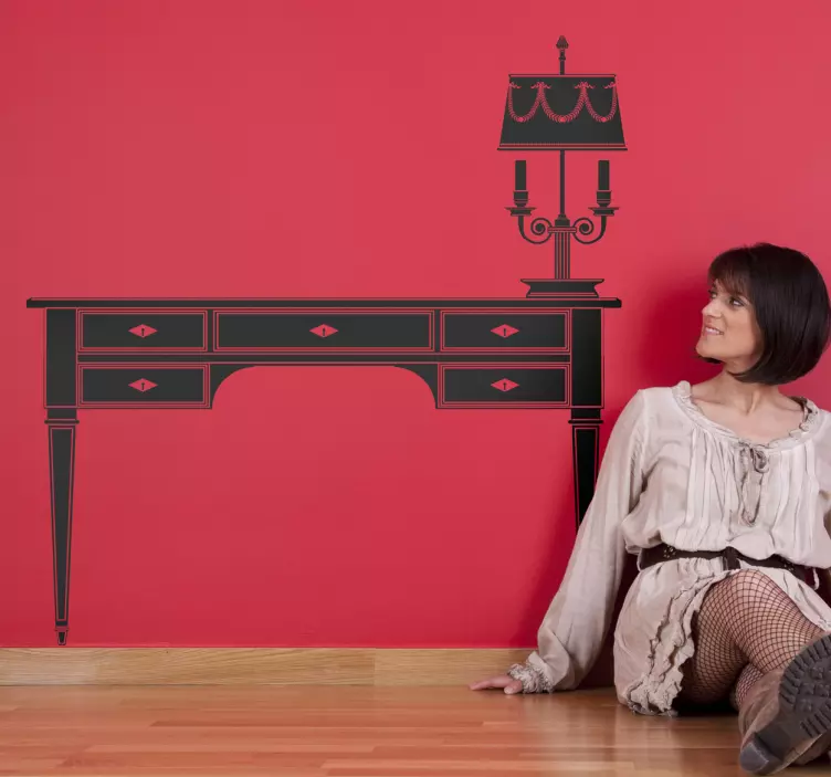 Nalepka za pisalno mizo in svetilko - TenStickers