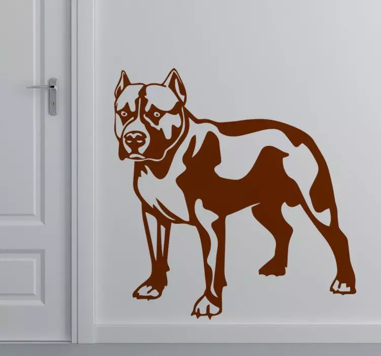 Nalepka za psa pitbull - TenStickers
