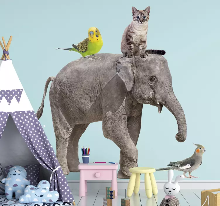 Različne živali nalepke divjih živali - TenStickers