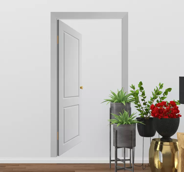 Nalepka za stene na vratih - TenStickers